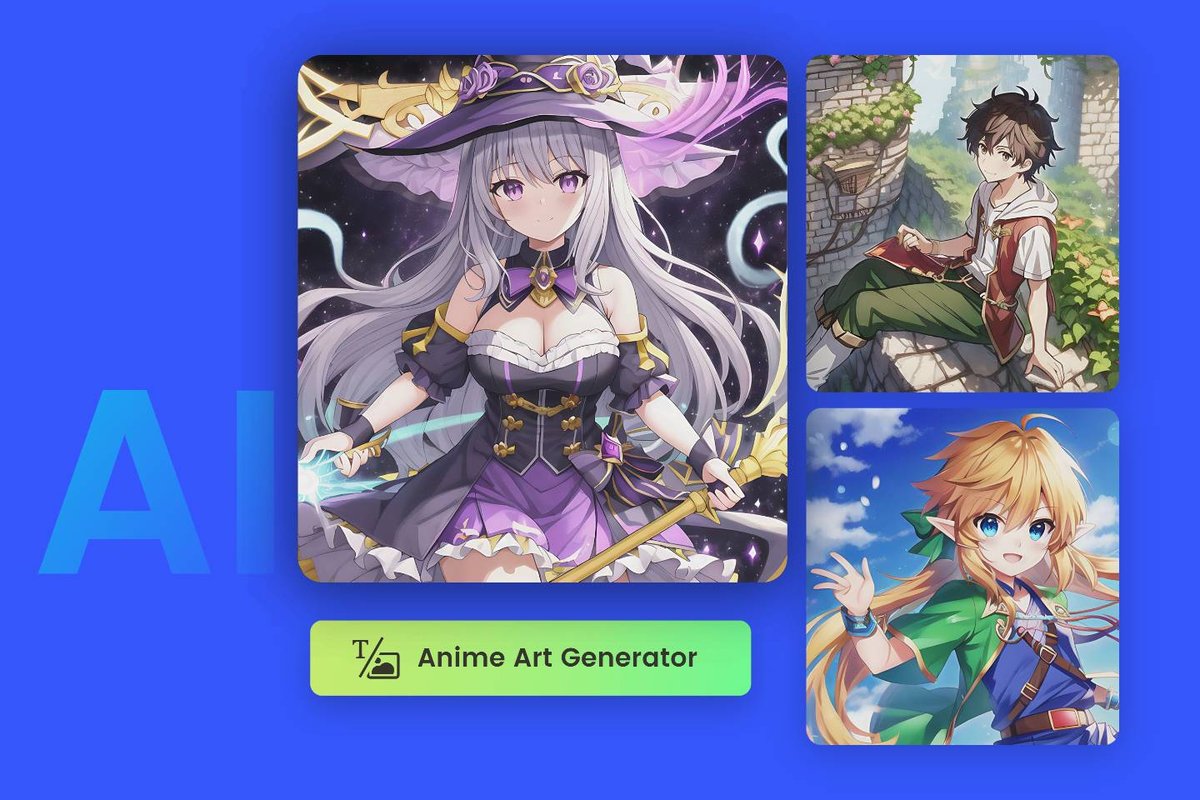 AI Anime Image Generator Turns Your Text Prompts Into Unique Art